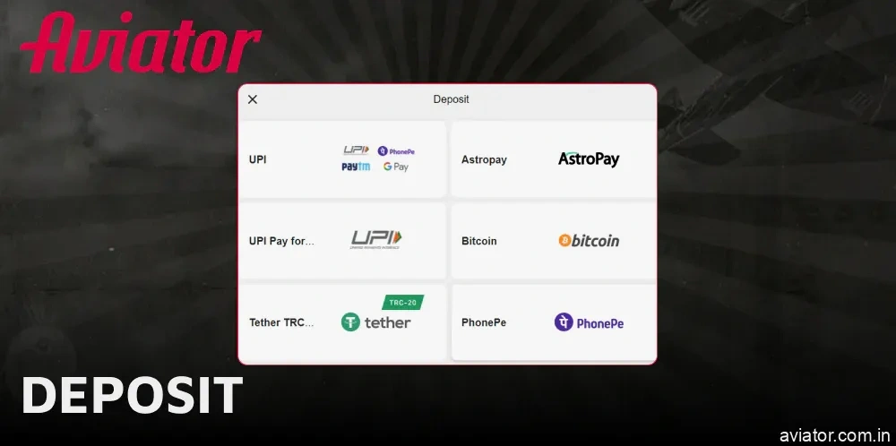 Step 2: Make a Deposit using UPI