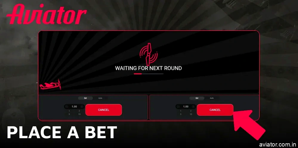 Step 3: Place a Bet in Indian Rupees